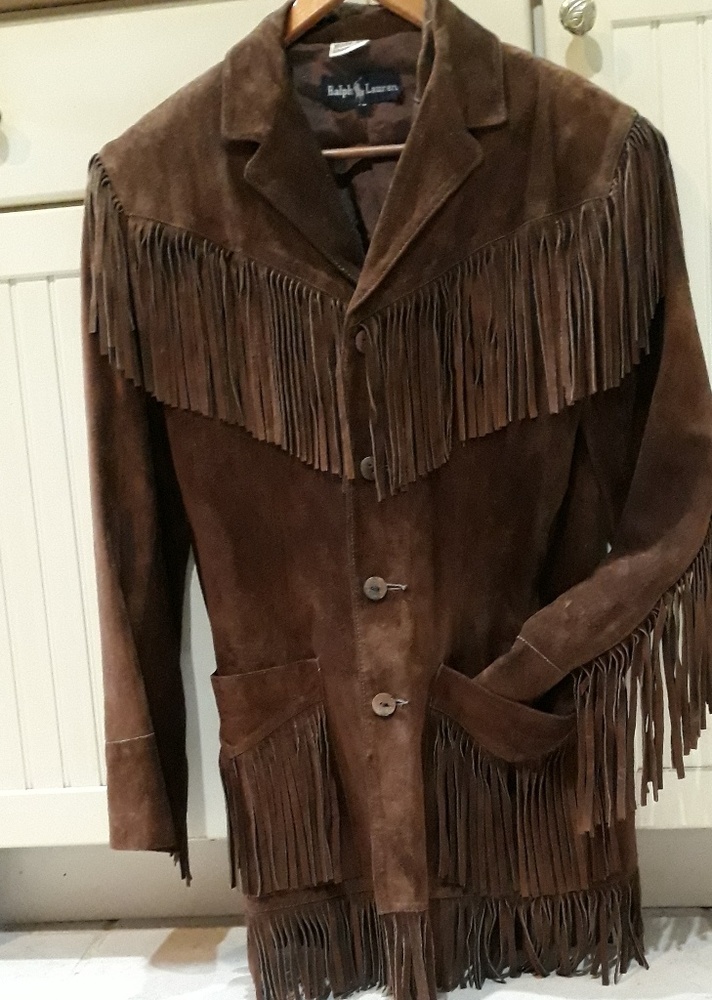 Vintage Ralph Lauren fringed jacket